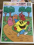 Vintage 1982 Pac-man Golden Puzzle Complete Bally 4531A Frame Tray. Fixed Price $13.99.
