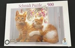 Schmidt - 500 Piece Cat Kitten Jigsaw Puzzle 57218 Germany. Fixed Price $13.00.