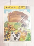 Golden Books Noah's Ark Frame Tray Kid's Puzzle 1990'S Vintage Jigsaw. Fixed Price $17.95.