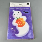 Vtg Hallmark Greeting Halloween Cards Sealed 6 Friendly Ghost Little Boo. Fixed Price $10.00.