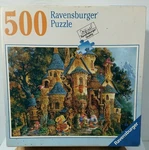 Ravensburger College Of Magical Knowledge Jigsaw Puzzle - 500 Pieces 141128. Fixed Price $25.00.