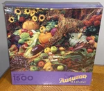 Autumn Harvest Springbok 1500 Piece Jigsaw Puzzle PZL9022 New Sealed. Fixed Price $24.99.