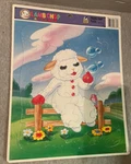 Vintage Lambchop And Friends Frame Tray Puzzle 1994 Golden Books. Fixed Price $9.99.