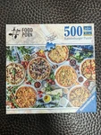 Debi Traub Ravensburger Jigsaw Pzl 500 Food Porn 824151 "you Had Me At Pizza". Fixed Price $43.55.
