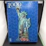 Statue Of Liberty Shaped Puzzle Fx Schmid 1000 Piece Twin Towers Empire Ny. Fixed Price $16.49.