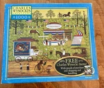 Bang Boom Bam Pow Fireworks 1000 Pc Jigsaw Puzzle Charles Wysocki Milton Bradley. Fixed Price $9.95.