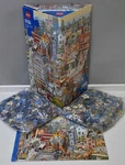 Heye Puzzle Comic Jigsaw Sherlock & Knorr Gobel Detective Triangle Box 29753. Fixed Price $29.99.