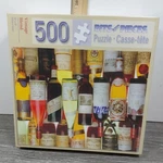 Blend 500 Pc Jigsaw Puzzle 16" X 20" Bits And Pieces Wine Bottles NO.48982 Seal. Fixed Price $5.88.