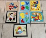 Lot Of 7 Vintage Tray Wood Playskool Puzzles Child Guidance 1962 Sifo Indian. Fixed Price $50.00.