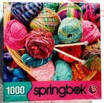Springbok Jigsaw Puzzle Knit Fit Colorful Balls Of Yarn 1000 Pcs New! Sealed. Fixed Price $12.79.