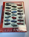 American Cars 1000 Piece Jigsaw Puzzle By Eurographics Sealed Small Tear. Fixed Price $16.75.