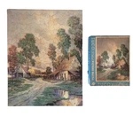 Tuco Deluxe Puzzle The Soldiers Dream-painting By Crane 16 20 Complete W/ Box. Fixed Price $26.00.