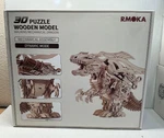 Rmoka 3D Puzzle Wooden Model Mechanical Assembly Walking Dragon Inbox. Fixed Price $32.99.