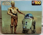 Star Wars C-3PO R2-D2 100 Piece Vintage Puzzle Milton Bradley New Sealed. Fixed Price $19.99.