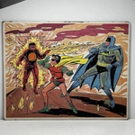 Batman And Robin Tray Puzzle 11.5 X 14.5 Watkins 1966. Fixed Price $14.99.