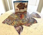 Spilsbury Jigsaw Puzzle Herb Swartz School's Out Exotic Fish 1000 Pcs Complete. Fixed Price $14.99.