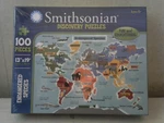 Skullduggery Smithsonian Discovery Endangered Species 100 Piece 13" X 19" Puzzle. Fixed Price $19.99.