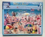 What Beach! 1000 Piece New, Sealed White Mountain Puzzles Made The Usa 2021. Fixed Price $24.95.