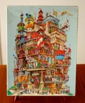 1977 Vintage Verticalville By B.martin Jigsaw Puzzle 3 Missing Pieces Ambassador. Fixed Price $9.99.
