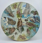 Vtg Springbok Circular Jigsaw Puzzle Owls 1973 New Sealed. Fixed Price $146.99.