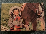 Vintage Tuco Puzzle Miniatures Jigsaw Pony Complete Cowgirl Horse. Fixed Price $19.95.