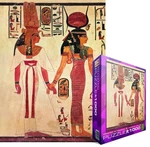 Eurographics Egyptian Nefertari Isis 1000 Piece Puzzle 19.25" X 26.5" Rare. Fixed Price $31.95.