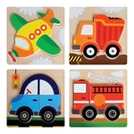 Master Pieces Puzzles Chunky Wooden Set Of 12 (6" X 6"). Fixed Price $49.95.