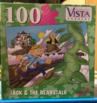 Vista Jack & The Beanstalk 100 Pcs Jigsaw Puzzle Leap Year Publishing New/sealed. Fixed Price $19.99.