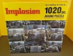 Vintage "implosion" Jigsaw Puzzle According To Hoyle 1020 Piece 1984 Brand New. Fixed Price $40.00.
