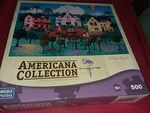 Pre-owned Mega Brands Americana Collection 500-PIECE Jigsaw Puzzle. Fixed Price $20.00.