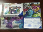 Ravensburger Disney Pixar Monster Inc University Sully Mike 100 Puzzle Complete. Fixed Price $14.99.