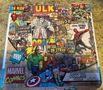 Marvel Comic Book Covers Collage Jigsaw Puzzle 1000 Pc -golden From 2017 Htf. Fixed Price $19.53.