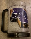 Minnesota Vikings Duckhouse Crystal Freezer Mug 6X5.5X3 New. Fixed Price $12.84.