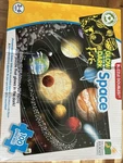 New - The Learning Journey Puzzle Doubles! Glow Dark Space: 100 Pcs. Fixed Price $14.99.