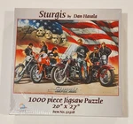 Sturgis Rally By Dan Hatala 1000 Pc Jigsaw Puzzle #52328 20"X27" Made In Usa. Fixed Price $12.75.
