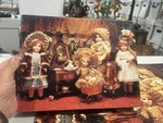 Fancy Frilly Dolls Springbok 500 Piece Jigsaw Puzzle 18X23.5 Pre-owned Complete. Fixed Price $7.99.
