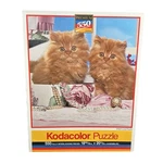 Kodak Kodacolor Roseart Kittens Pearls 550 Piece Puzzle 1991 New Factory Sealed. Fixed Price $21.95.