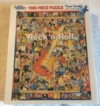 White Mountain Puzzles Rock Roll 1000 Pc 24"X30" Sealed Unopened. Fixed Price $22.26.