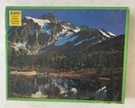 Vintage Rainbow Works 1000 Piece Jigsaw Puzzle Mt Shuksan Cascades Nat Park. Fixed Price $12.00.