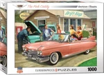 Eurographics Puzzles The Pink Caddy 6000-0955 1000 Pieces New Nib. Fixed Price $21.99.