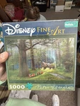 Disney Fine Art Off Home We Go Seven Dwarfs 1000 Piece Jigsaw Puzzle Poster. Fixed Price $10.49.