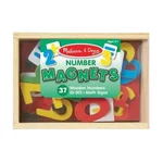 Melissa & Doug 37 Pc. Wooden Number Magnets In Box (0-20) + Math Signs! New!. Fixed Price $14.03.