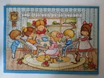 Vintage 1980 Springbok Tea Party 48 Pc Children's Jigsaw Puzzle Anglund PZL1140. Fixed Price $12.48.