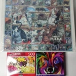 The World Of Cats White Mountain Puzzle 1000 Piece Jigsaw Made Usa New Sealed. Fixed Price $15.99.