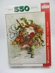 Spilsbury Puzzle Santa Claus Windswept Magic Artwork By Peggy Abrams Christmas. Fixed Price $21.95.