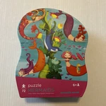 Crocodile Creek 72-PIECE Junior Jigsaw Puzzle Mermaids. Fixed Price $9.99.