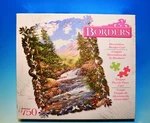 Rose Art Decorative Border Cut Alpine Waterfall 750 Pc Jigsaw Puzzle Sealed. Fixed Price $14.99.
