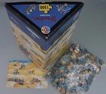 Heye Puzzle Cartoon Jigsaw Blachon Paris- Dakar Rally 1500P. 29085 Traingle Box. Fixed Price $49.99.
