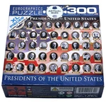 Eurographics Presidents Of The United States 300 Xl Piece Puzzle Euc 19IN 26IN. Fixed Price $13.49.