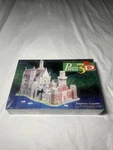 3D Alpine Castle 1000 Piece Puzzle Super Challenging New Sealed Vtg 1994. Fixed Price $27.99.
